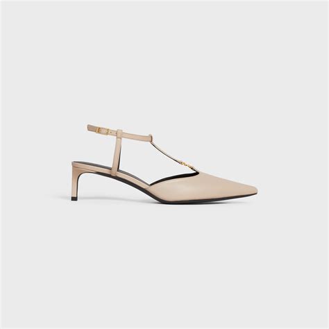 celine kitten triomphe t-bar strap pump|Celine TRIOMPHE T.